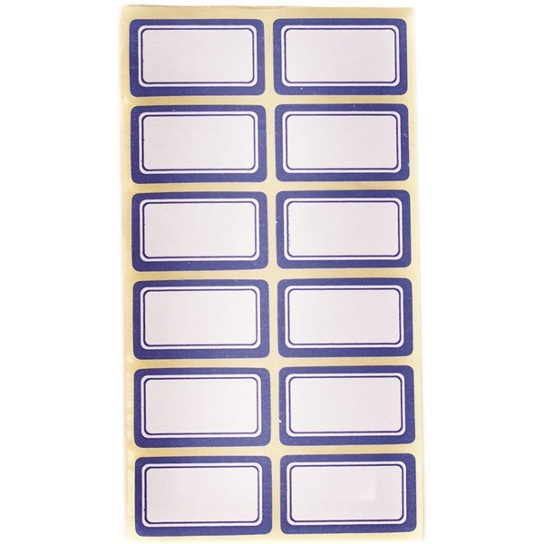 برچسب دور آبی سایز ۱ ٫ ۵×۴