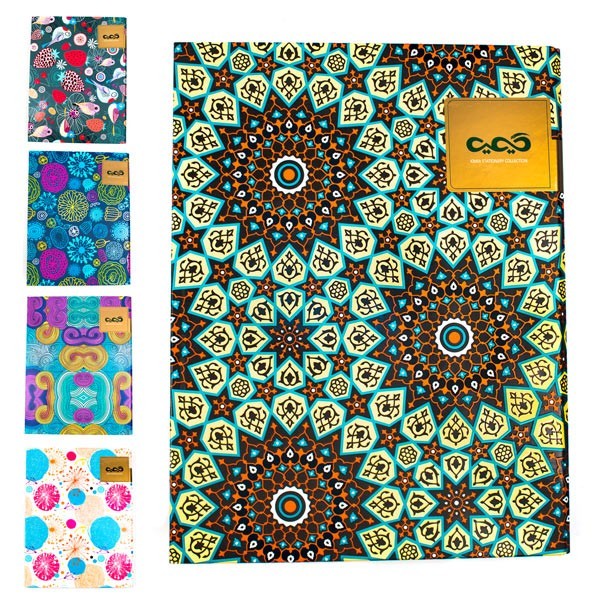 کلاسور۲۶ حلقه قفل پلاستیک طرح فانتزی