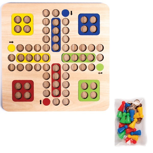 مجموعه بازی منچ و دوز MDF