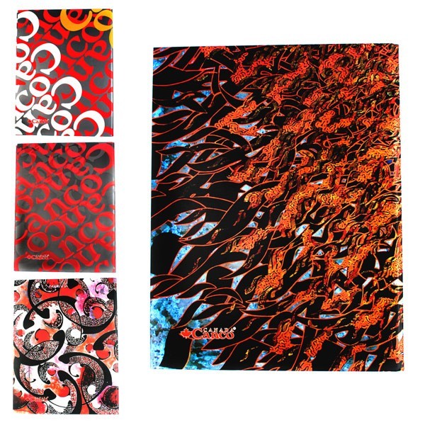 کلاسور ۲۶ حلقه ۱۰۰ برگ قفل فلزی جلد...