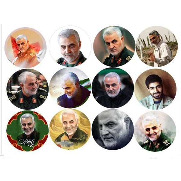 پیکسل سنجاقی طرح شهید قاسم سلیمانی