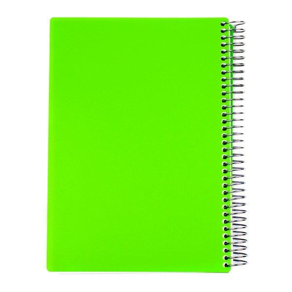 دفتر ۱۰۰ برگ تک خط فنری جلد شده