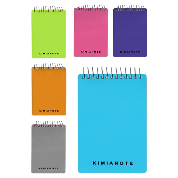 یادداشت ۱۶۰ برگ فنری رنگی طلقی