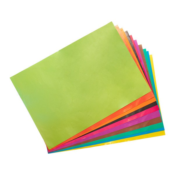 کاغذ ۱۰ رنگ گلاسه یکرو سایز A4