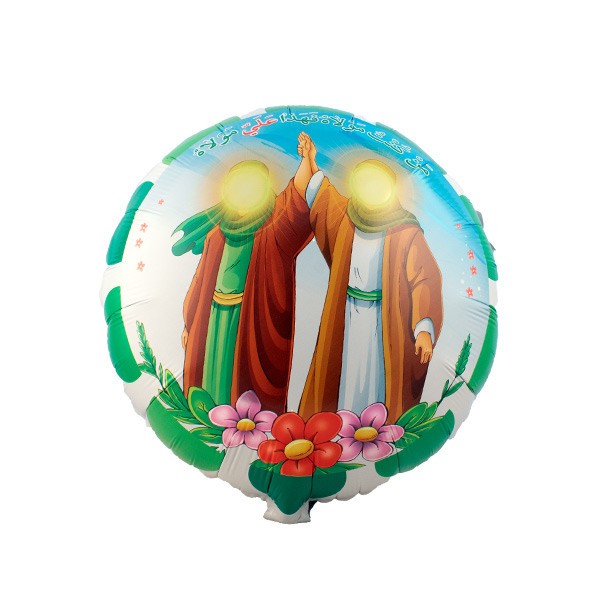 بادکنک زرورقی طرح غدیرخم