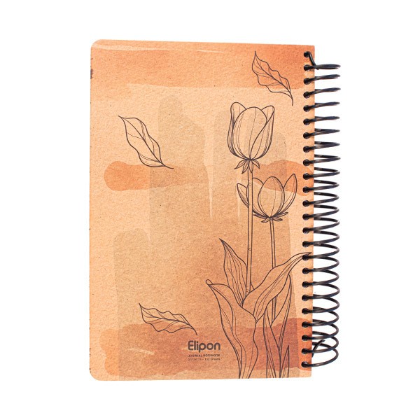 یادداشت ۱۰۰ برگ فنری کرافت سایز ۱۴۰×۲۱۰