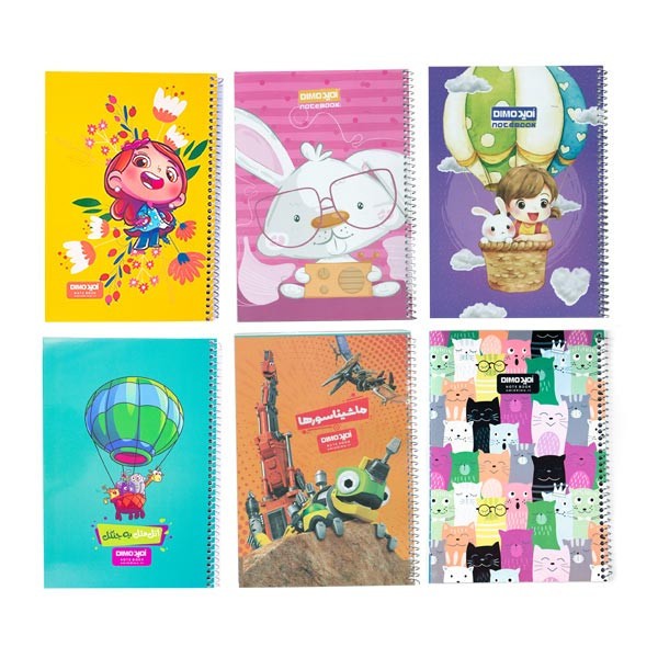 دفتر نقاشی فانتزی ۵۰ برگ