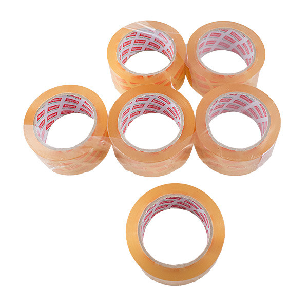 نوار چسب ۶ عددی ۴۸ میلیمتر ۹۰ یارد