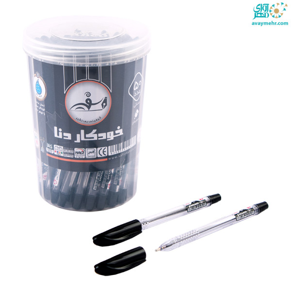 خودکار مشکی نوک ۱ مدل دنا