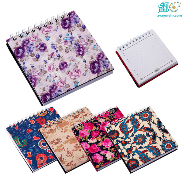 یادداشت پارچه ای فومی ۱۰×۱۰ بهشت