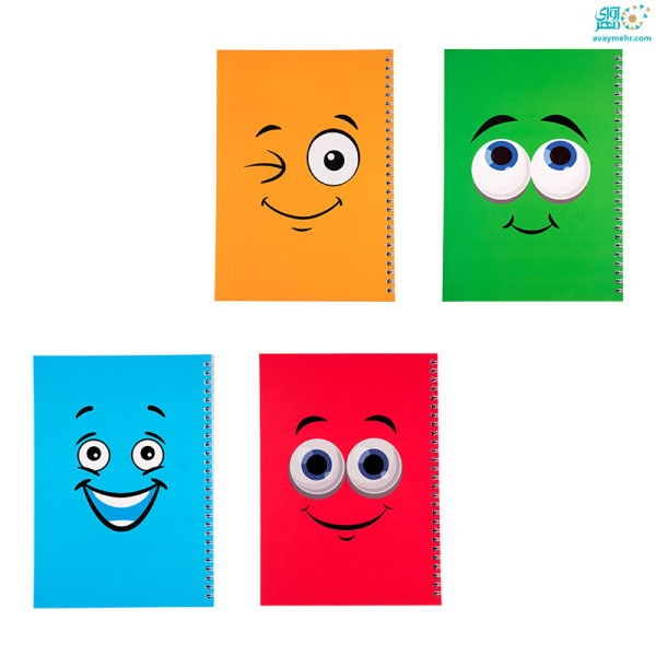 دفتر ۵۰ برگ تک خط فنردوبل