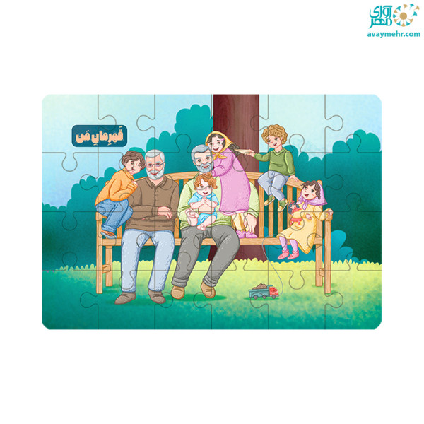 پازل فومی طرح مقاومت استودیو سیمی