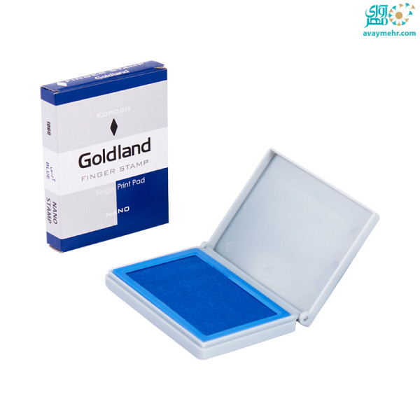 استامپ آبی نانو سایز کوچک کوروش گلد لند