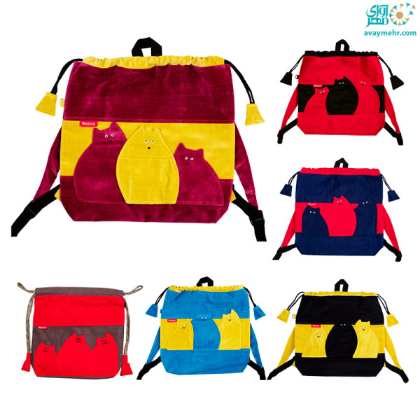 کوله پشتی طرح گربه ۱۴۰ روکو
