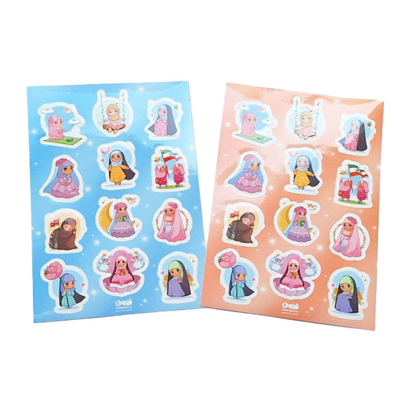 برچسب حجاب ۱۰ برگی قندون