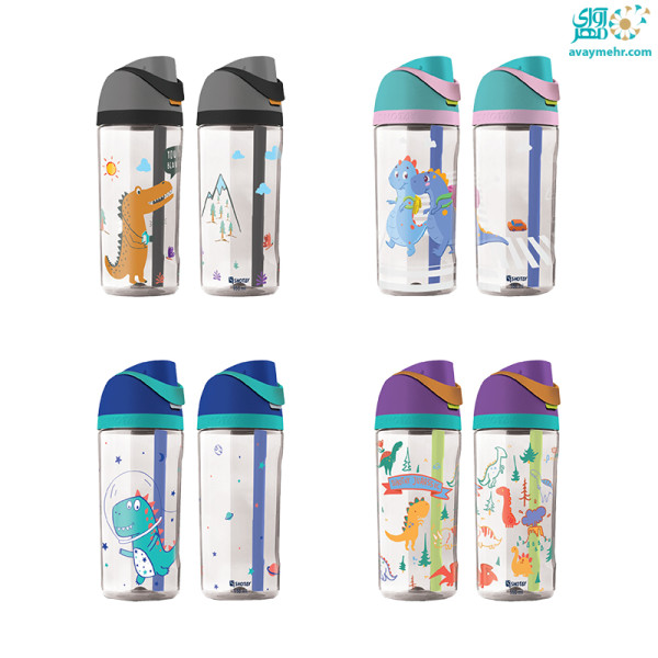 قمقمه ۵۵۰ml دایناسور ۶۵۸۸ شوتای