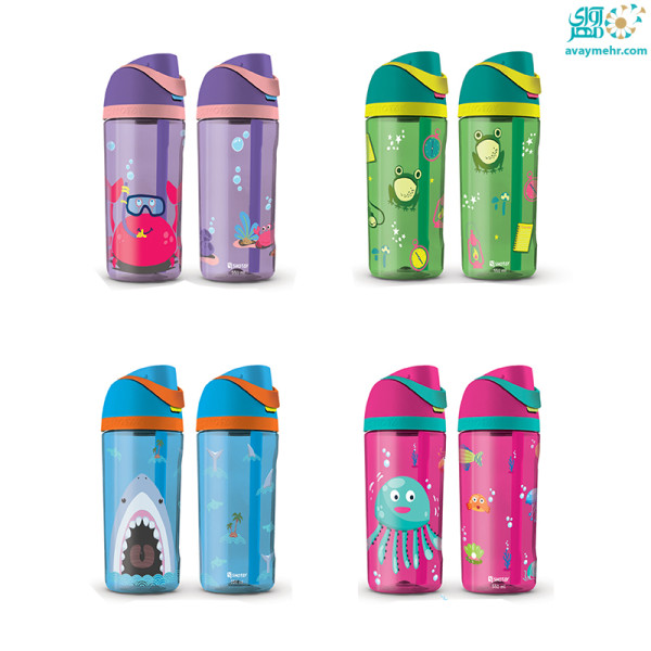 قمقمه ۵۵۰ml اقیانوس ۶۵۸۵ شوتای