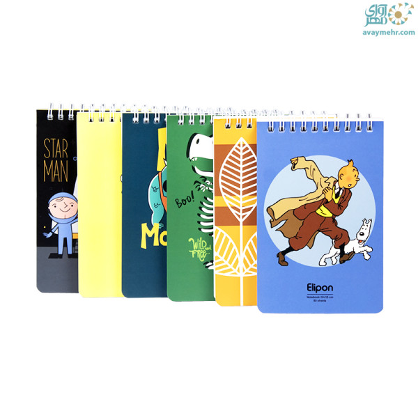 یادداشت ۸۰ برگ ۱۵۰×۱۰۰ سیمی فانتزی الیپون