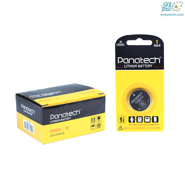 باتری سکه‌‎ای لیتیومی cr۲۰۳۲ پاناتک