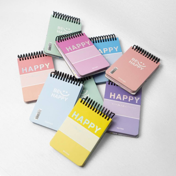 دفتر یادداشت فنری ۸×۱۲ هپی لانگو