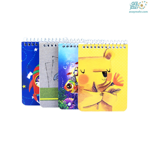 دفتر یادداشت ۶۰ برگ فنری ۱٫۱۶ زانیس