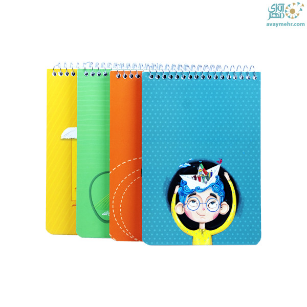 دفتر یادداشت ۸۰ برگ فنری ۱٫۸ زانیس