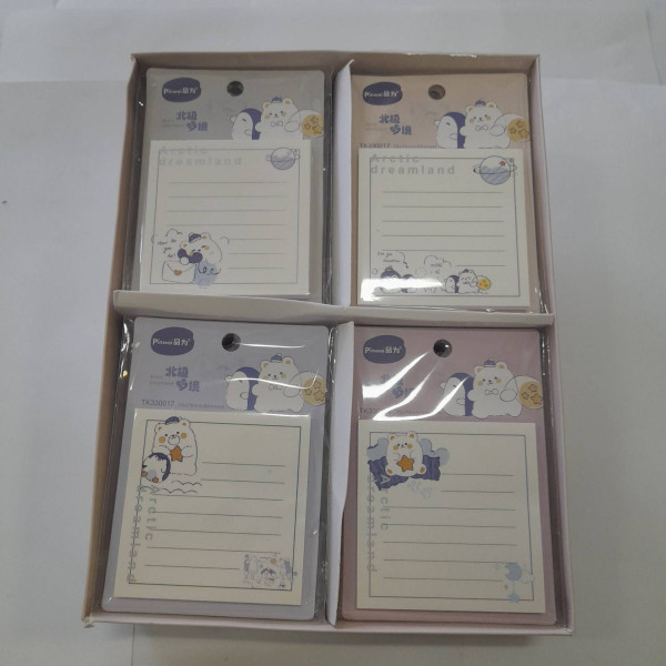 استیک نوت ۶۰ برگ ۷٫۶×۷٫۶ کاغذ سفید خط...