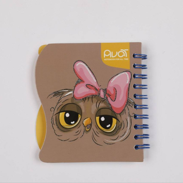 دفتر یادداشت فنر دوبل ۹×۱۰ فانتزی ۶۹۰۱