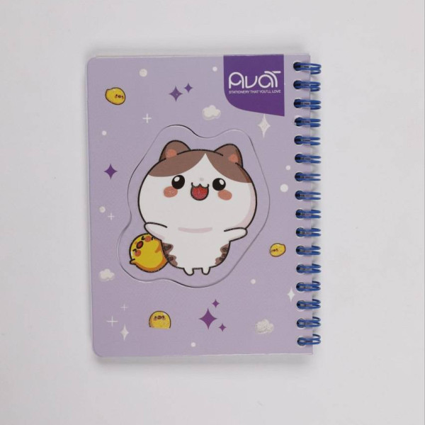 دفتر یادداشت فنر دوبل ۱۰×۱۵ استیکری ۶۹۰۵