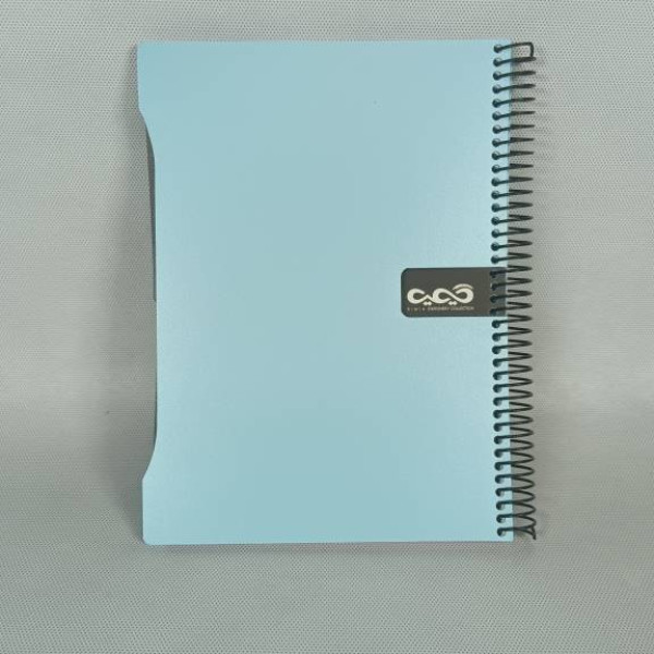 دفتر ۱۰۰ برگ فنری وزیری دیوایدر دار طلقی