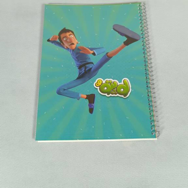 دفتر ۵۰ برگ فنری تک خط گلاسه لوپتو