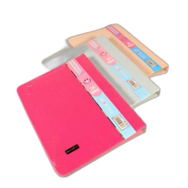 کلاسور ۱۰۰ برگ ۲۶ حلقه قفل فلزی چرمی...