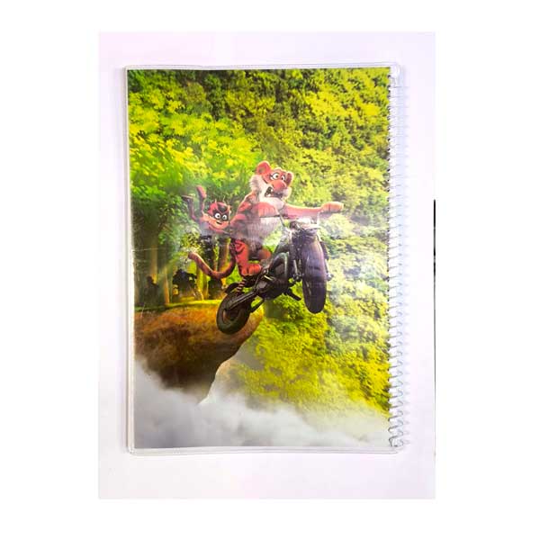 دفتر 50 برگ مجلد طرفه کد2156