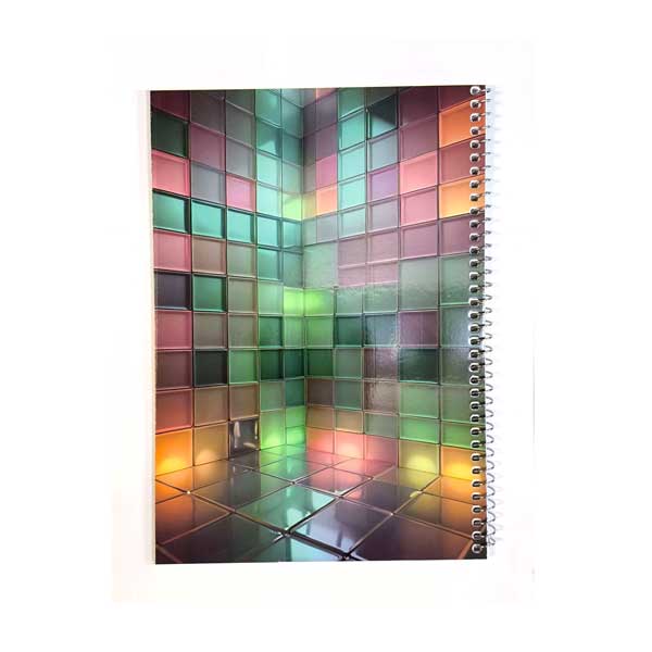 دفتر شطرنجی 50 برگ (0.5سانت)طرفه کد2921/7