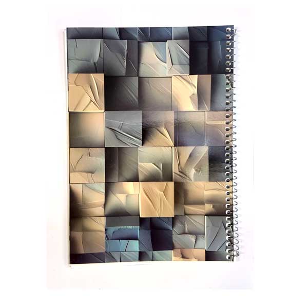 دفتر شطرنجی 50 برگ (0.5سانت)طرفه کد2921/4