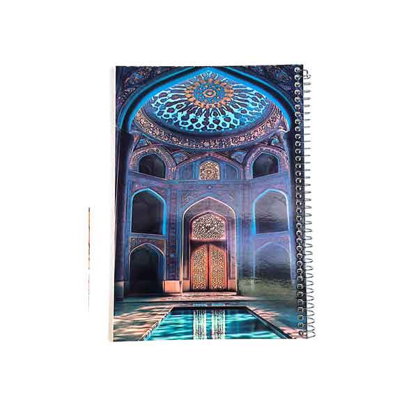 دفتر 100 برگ فنری طرفه کد3062/4