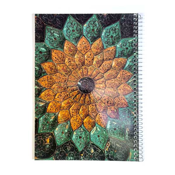 دفتر 100 برگ فنری طرفه کد3062/6