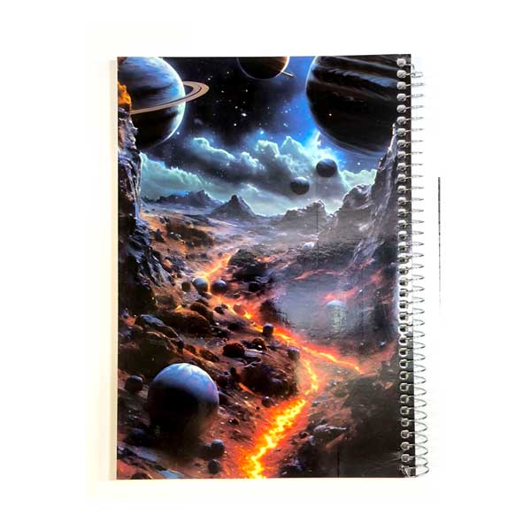 دفتر 100 برگ فنری طرفه کد3062/1